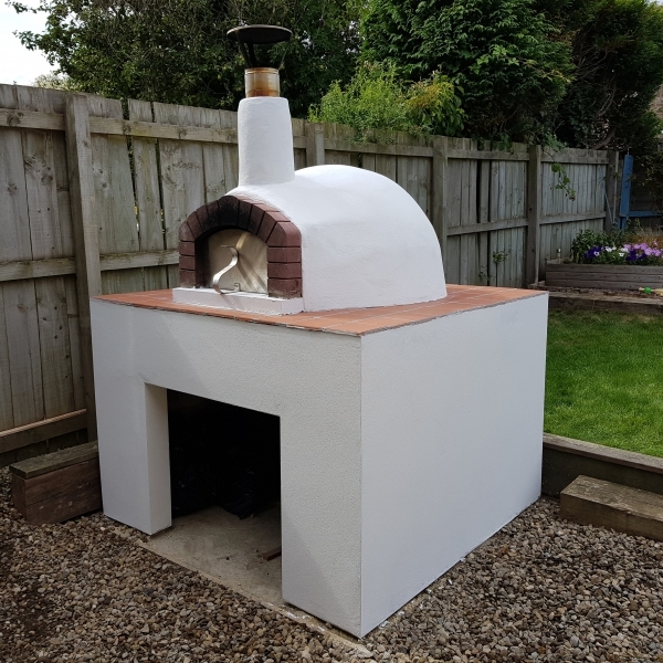 Pizza Oven Rendering Artisan Plastering